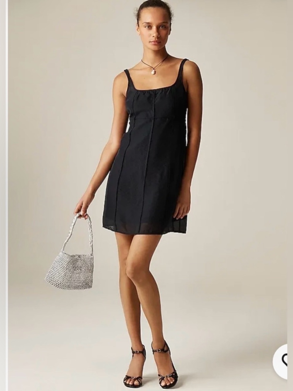 NWT J. Crew Sheer Organza Slip Dress 12